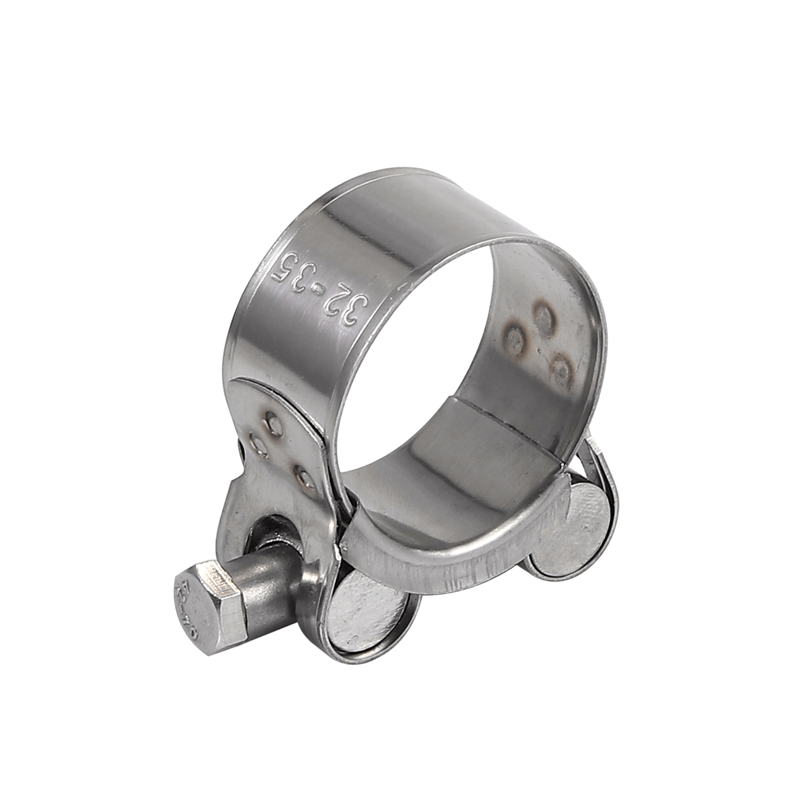 10x Stainless Steel Hose Clamp Clip Heavy Duty Exhaust Turbocharged Car