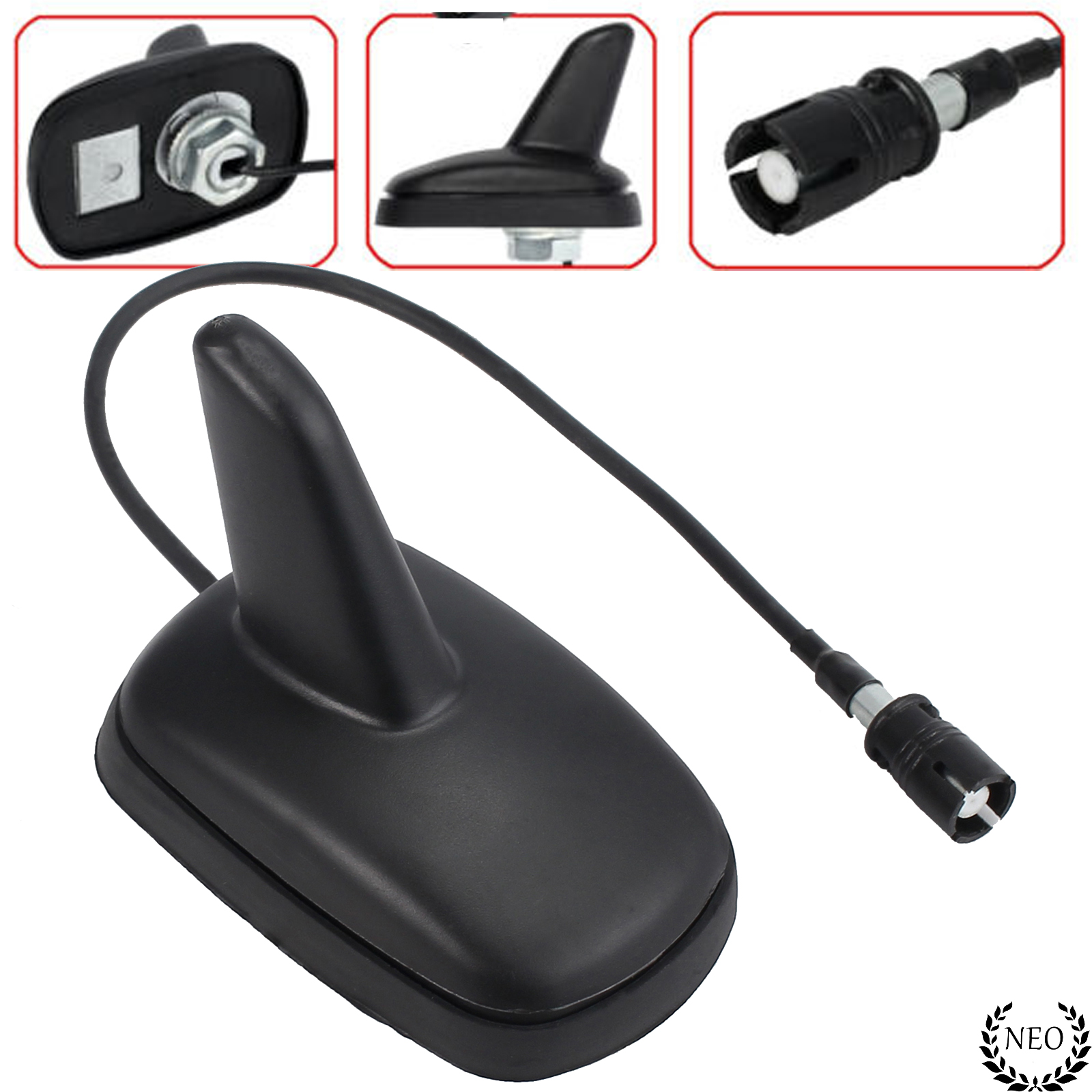 Antena de techo haiflossen antena Shark para coche antena de radio Raku 2 para citroen
