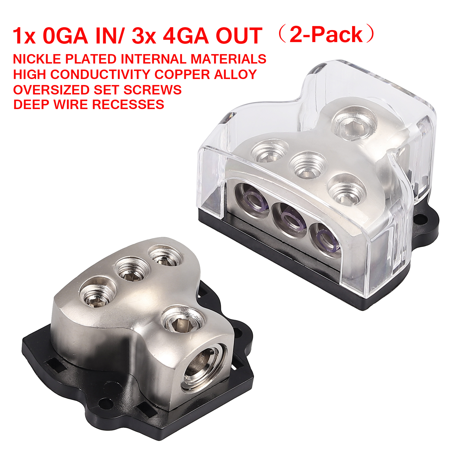 car amp distribution block