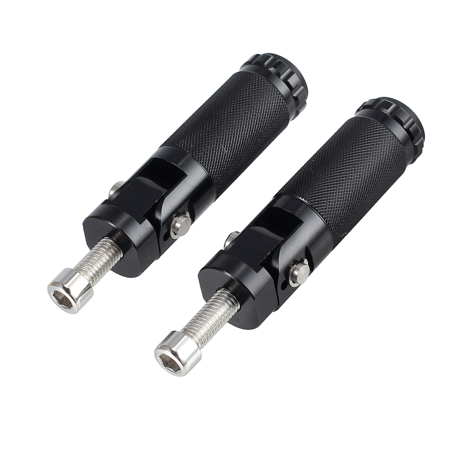 Rockyin 2pcs Moto Pedane Pedali resto poggiapiedi for Yamaha PW50 PW80 TW200