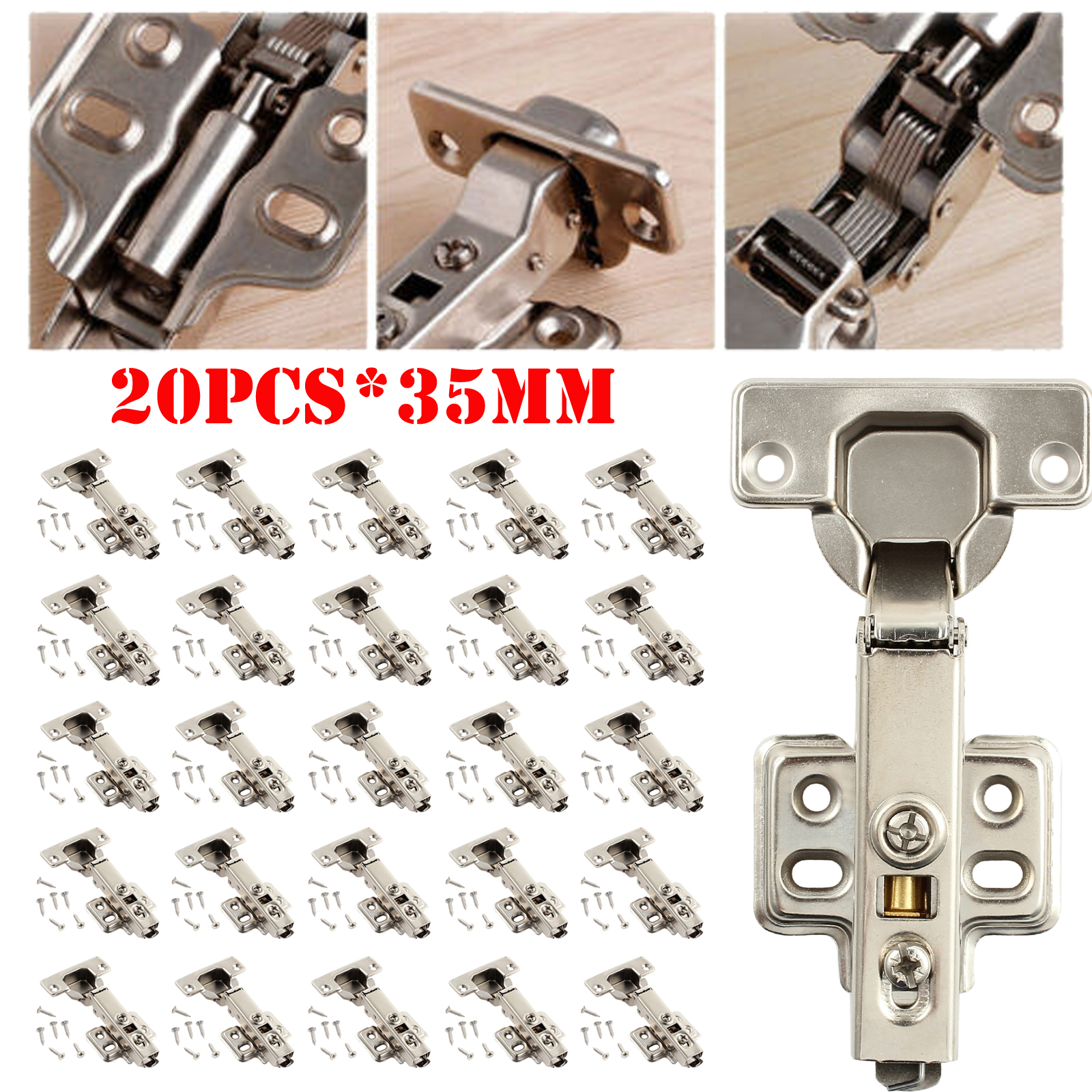 kitchen press door hinges