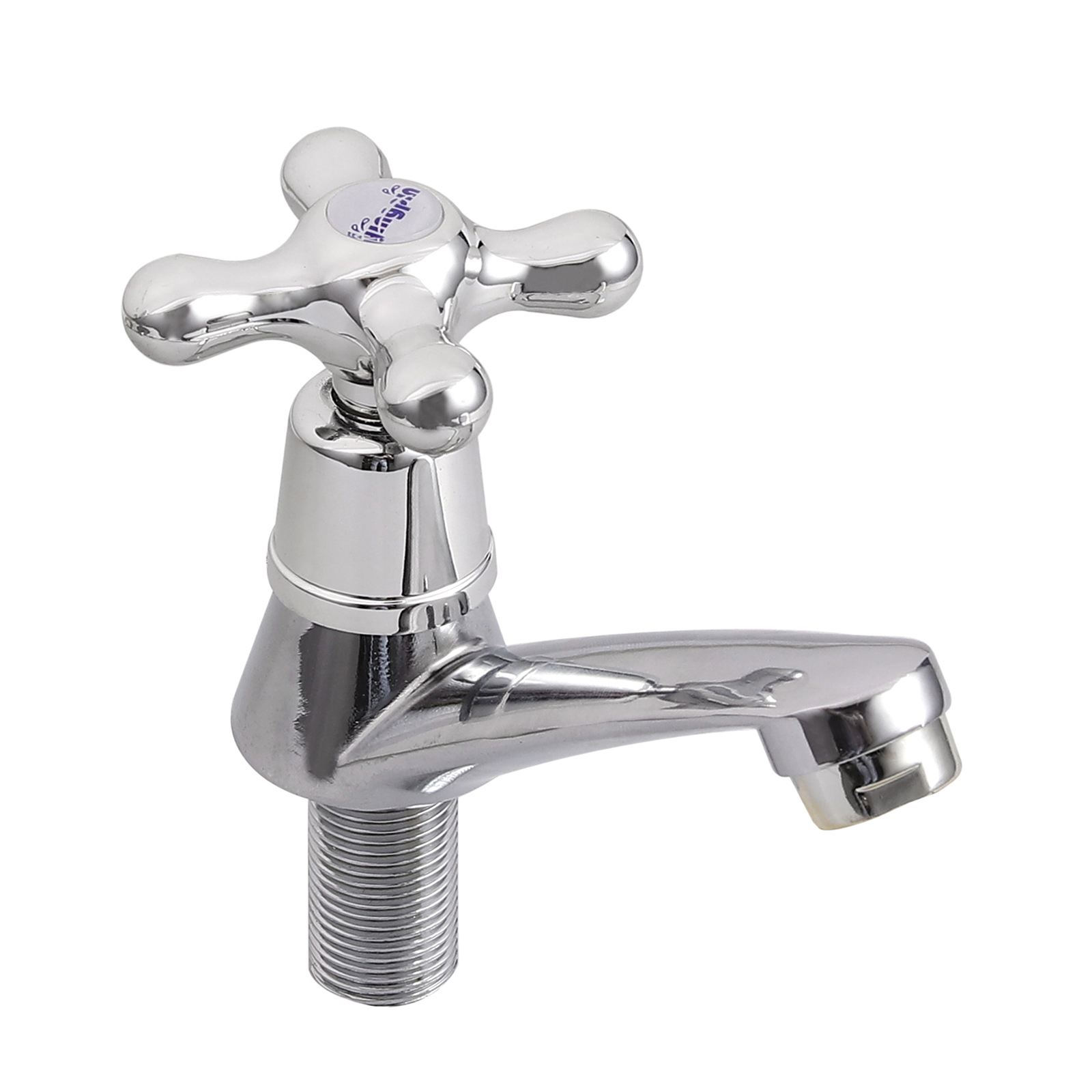 2X Taps Twin Hot and Cold Pair Tap Traditional Bath Bathroom Basin