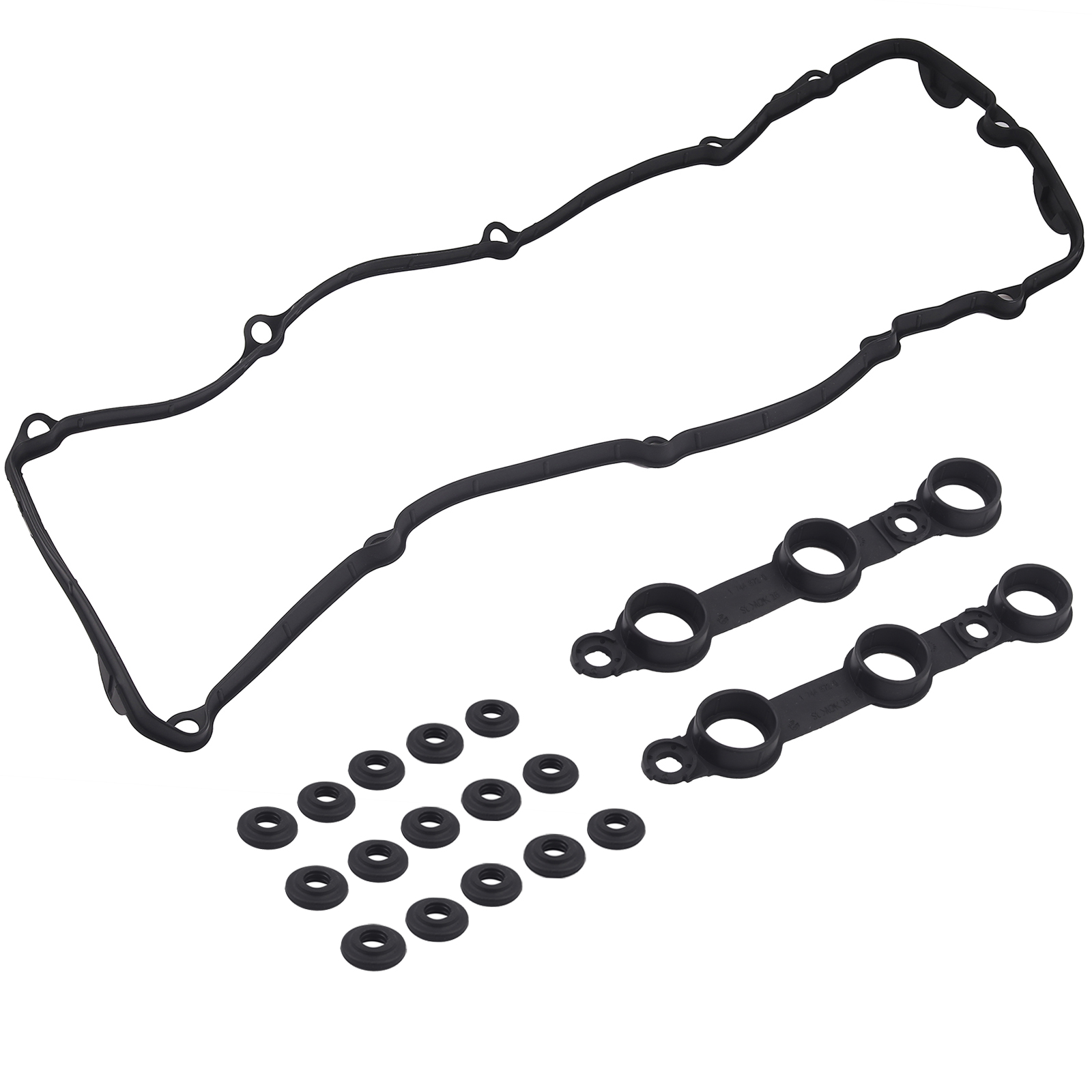 Valve Cover Gasket Set With 15 Bolt Grommets FOR BMW E36 E39 Z3 M52 S52 2.8 3.2L