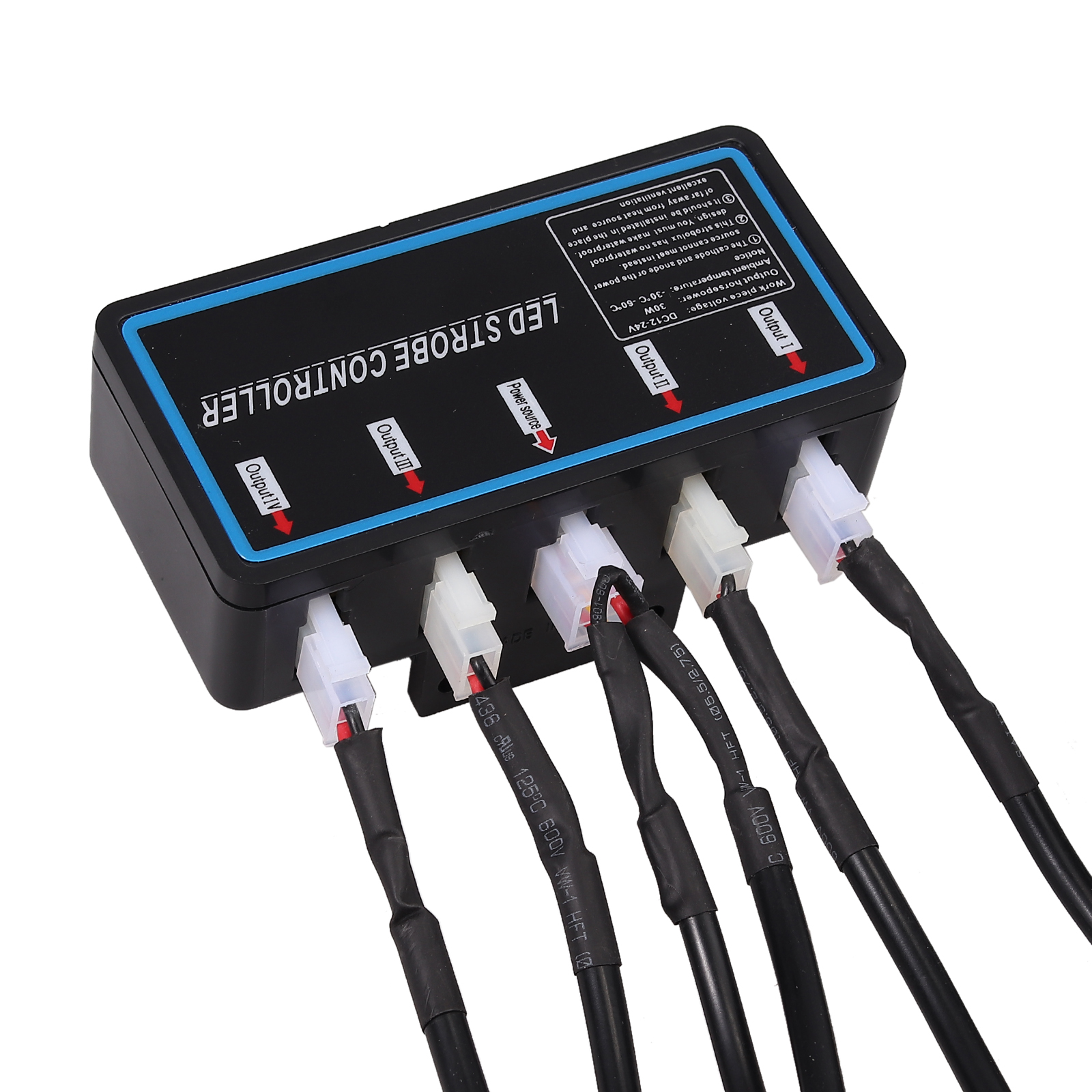 4X LED Auto Notfall Warnung Blitzlicht Dash Strobe Warnleuchte