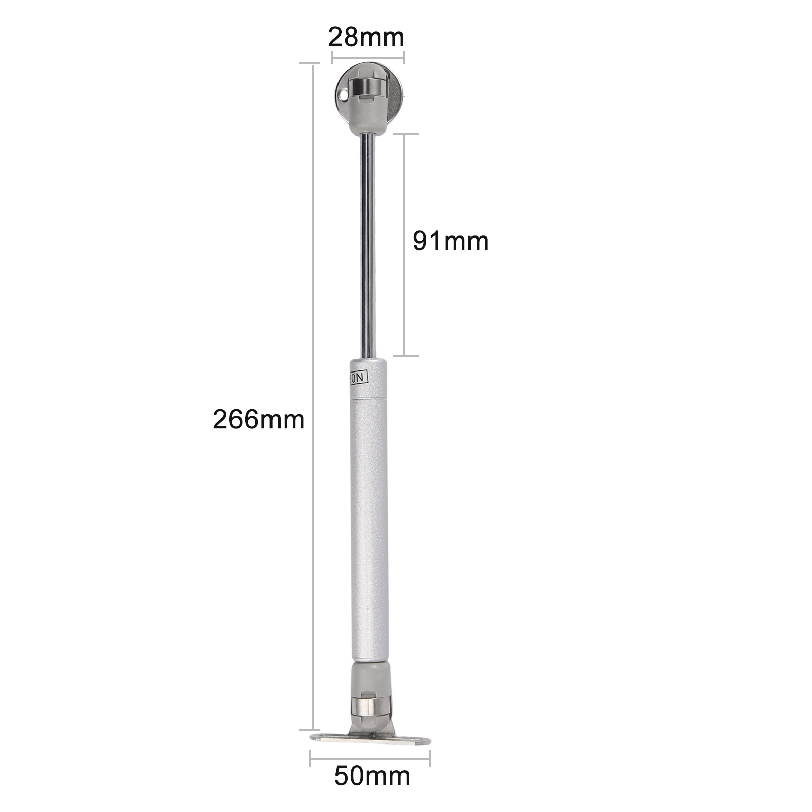 2/4x Gasdruckfeder Gasfeder Dmpfer Klappenbeschlag Kompressionsfeder 50