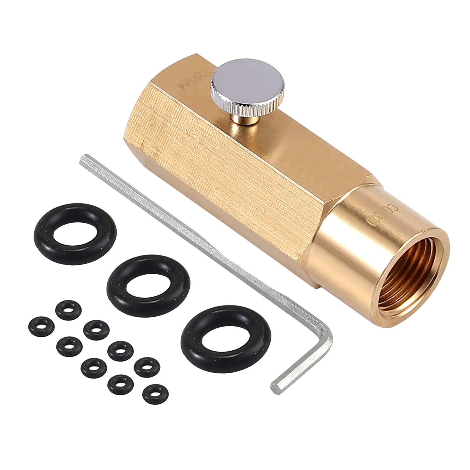 Home Garden Co2 Refill Adapter Connector Cylinder Kit Cga3 Thread For Sodastream Tank Tools Workshop Equipment