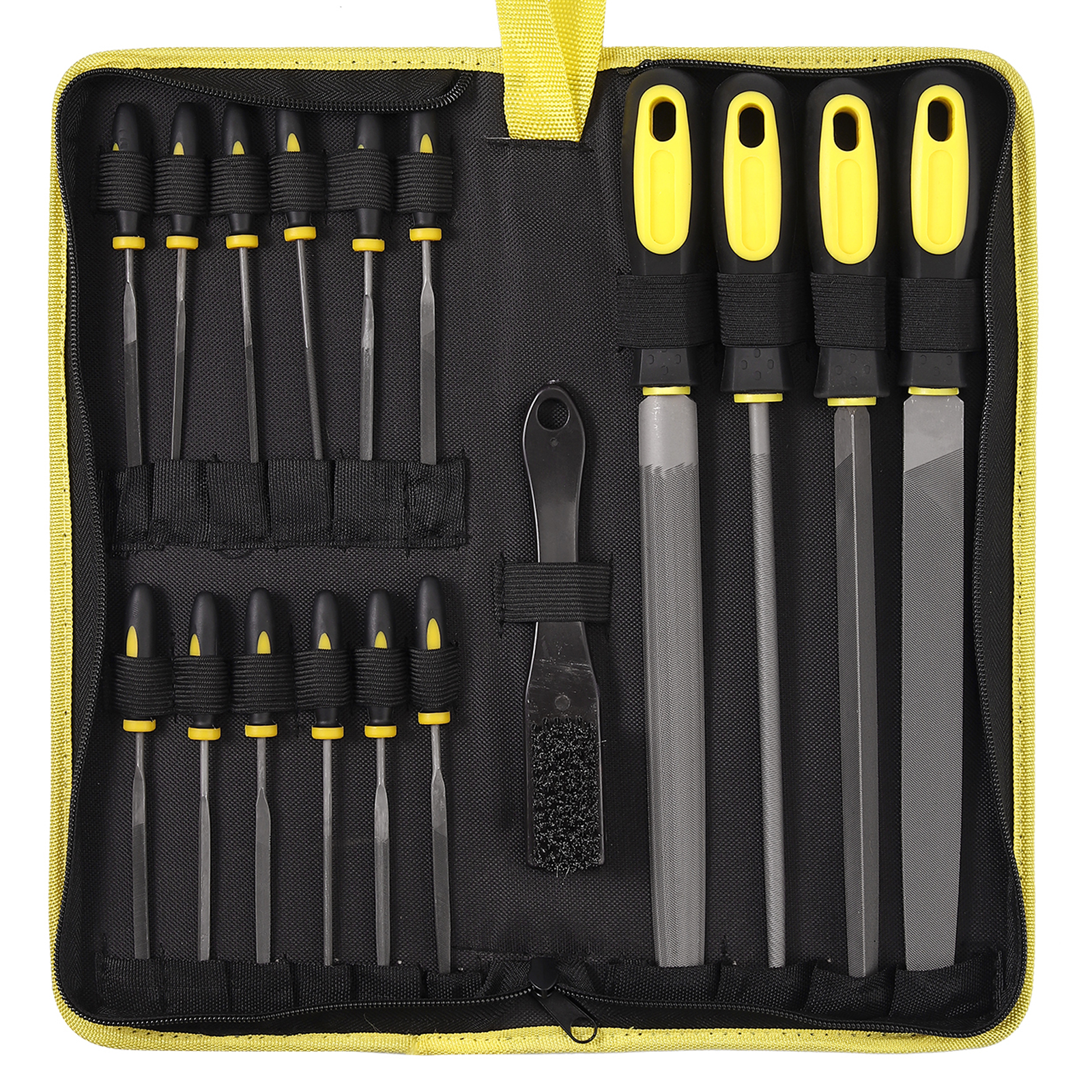 16X T12 Engineers Hand//Needle File Tool Set Carrying Case for Woodwork