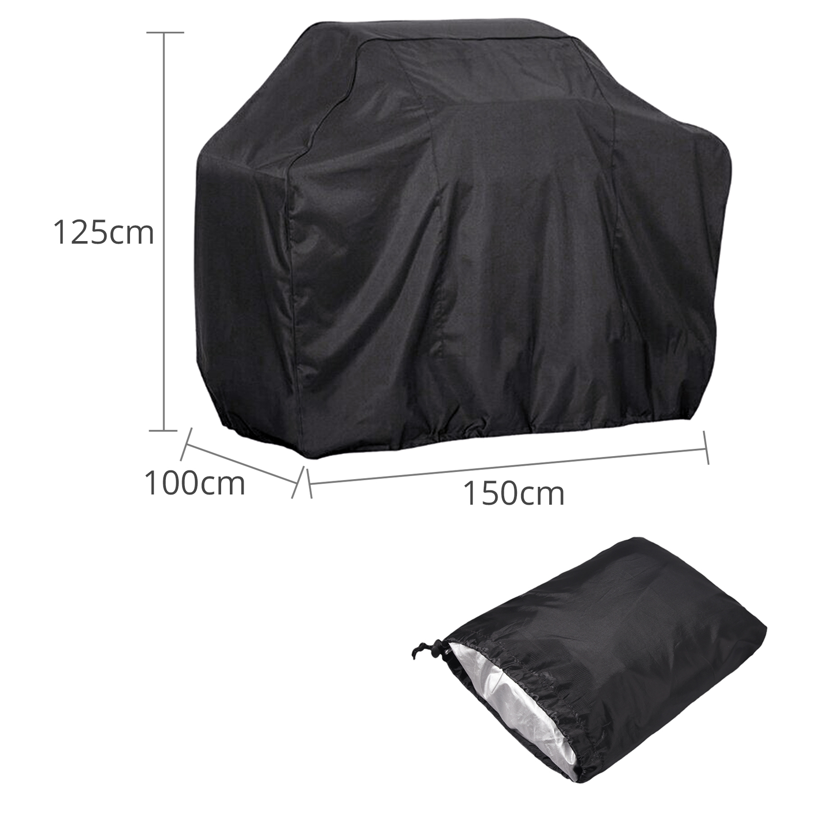 large bbq cover heavy duty waterproof rain gas barbeque