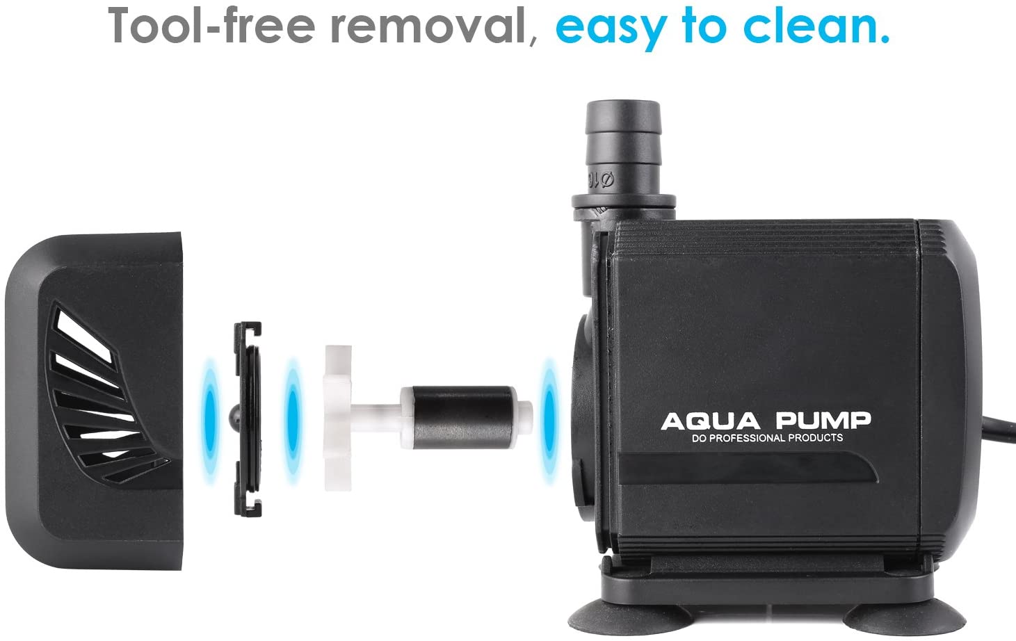 Teichpumpe Bachlaufpumpe Springbrunnenpumpe Wasserpumpe 1500 L / H