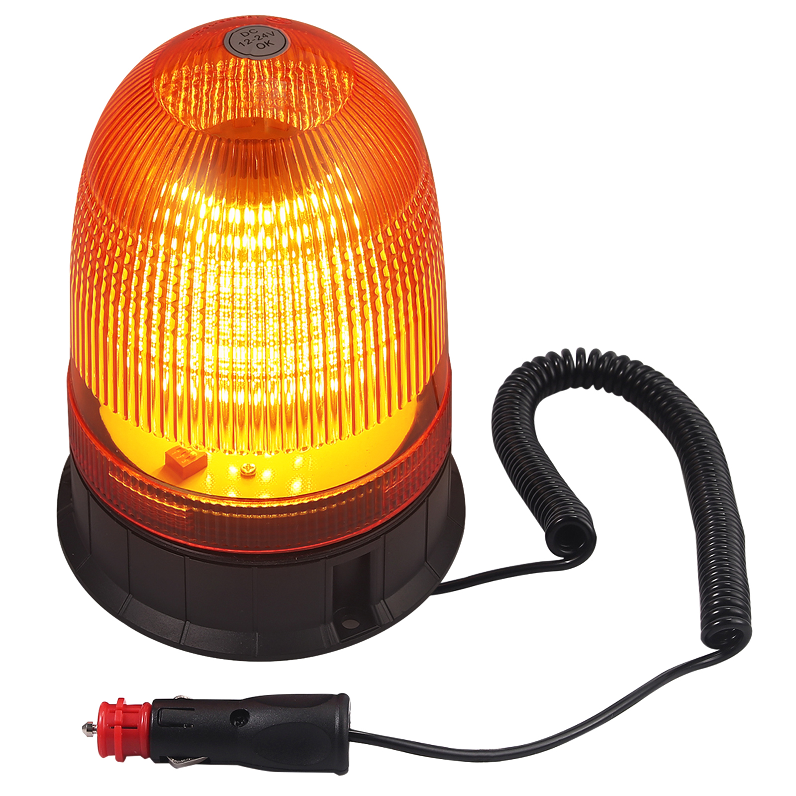 80LEDs Rundumleuchte 12  24V  Magnet Warnleuchte Lampe  