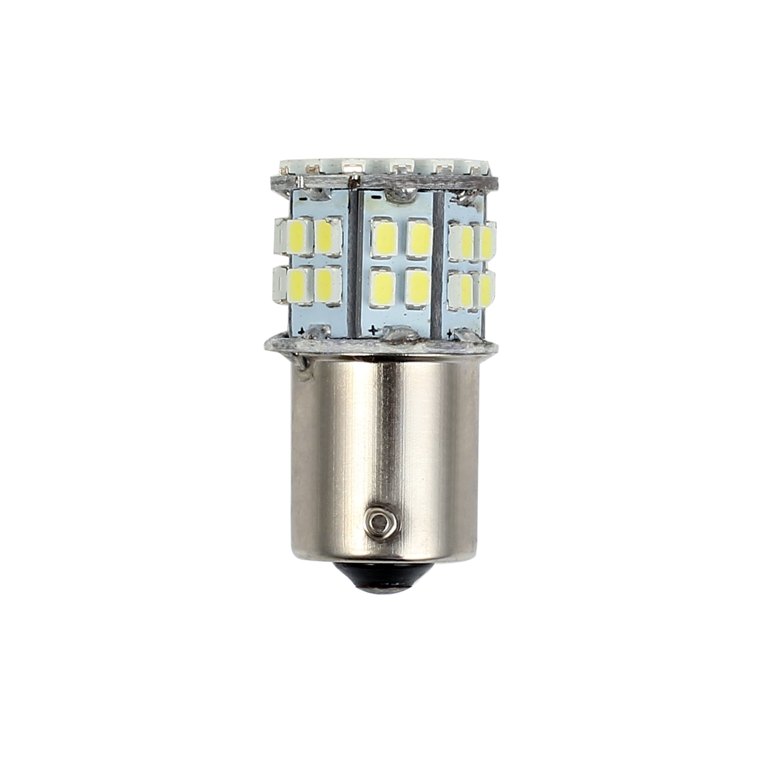 6X 50 LED 1156 BA15S CAR WHITE GLOBE BRAKE REVERSE LIGHT BULB TURN STOP