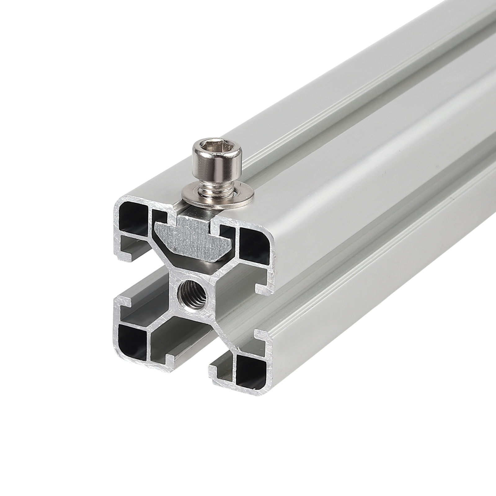 Drehwinkel Verbinder Für Aluprofile 30x30 - 10 Stück Set Mit Schrauben Und Nutensteinen Für Nut 8