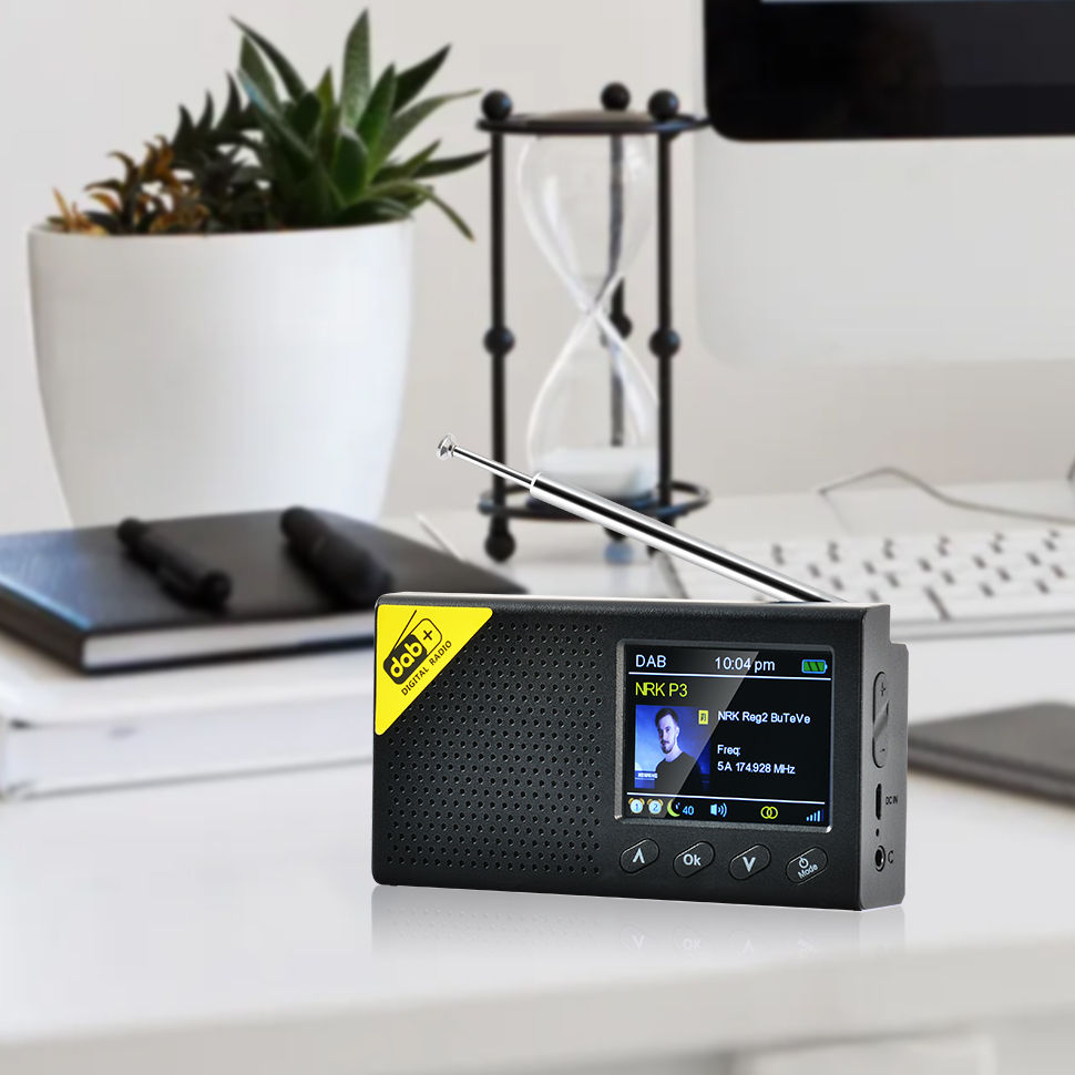 DAB / DAB+ Radio FM Digitalradio Bluetooth LCD Farbdisplay