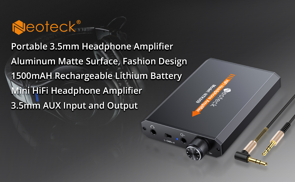 Amplificador Auriculares Hifi Neoteck Ntk059 Premium #1 Usa