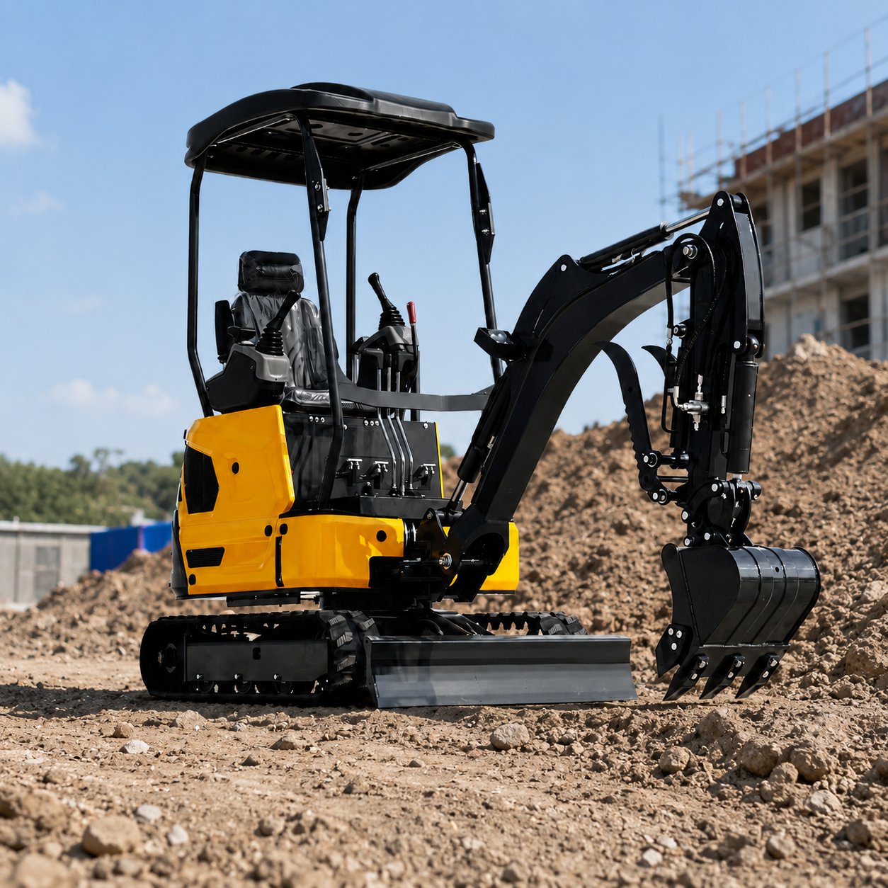 4000 LBS 1.8 Ton Mini Excavator