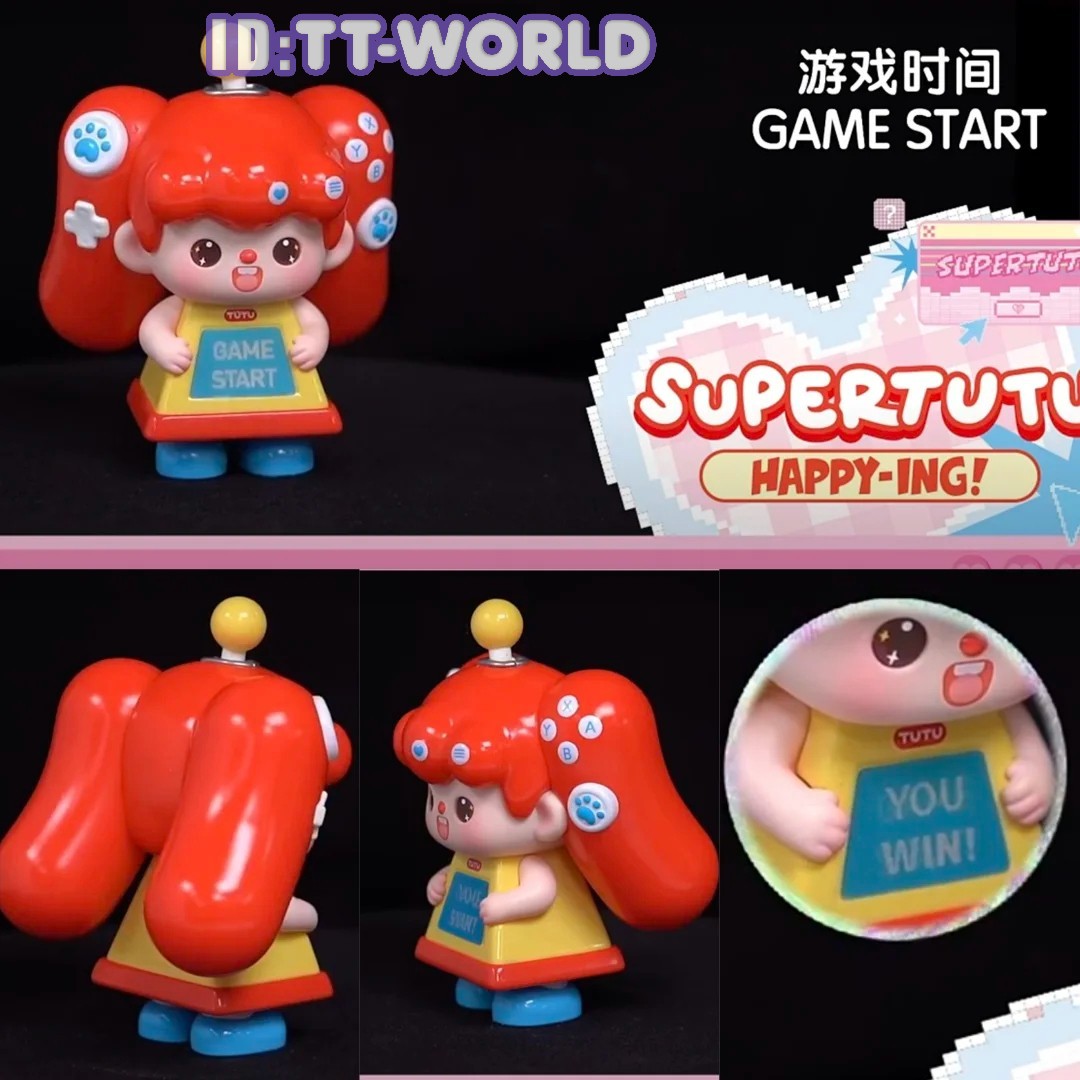 TUTU SUPERTUTU Happy-ING ! Series Confirmed Blind Box Figure Toys Hot Gift