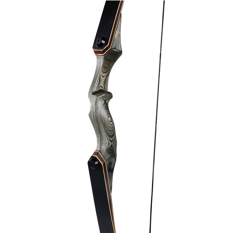 60" Archery Takedown Recurve Bow RH LH Laminated Limbs 3050lbs Hunting