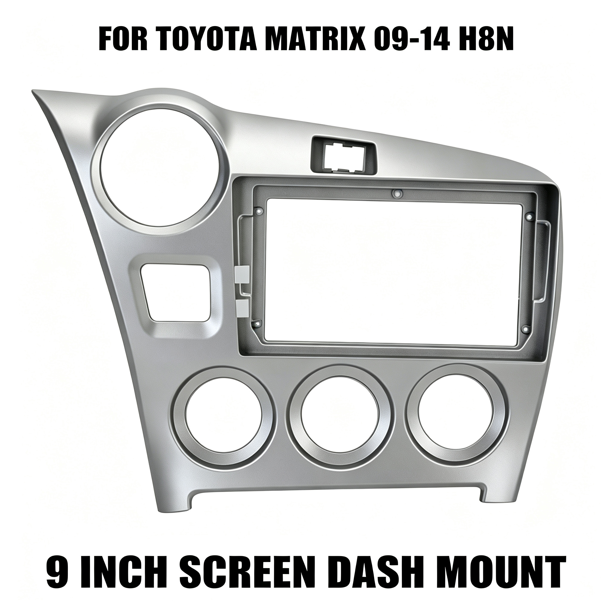 For MATRIX 2009-2014 9 Inch Car Radio for fascia Frame Panel Replacement