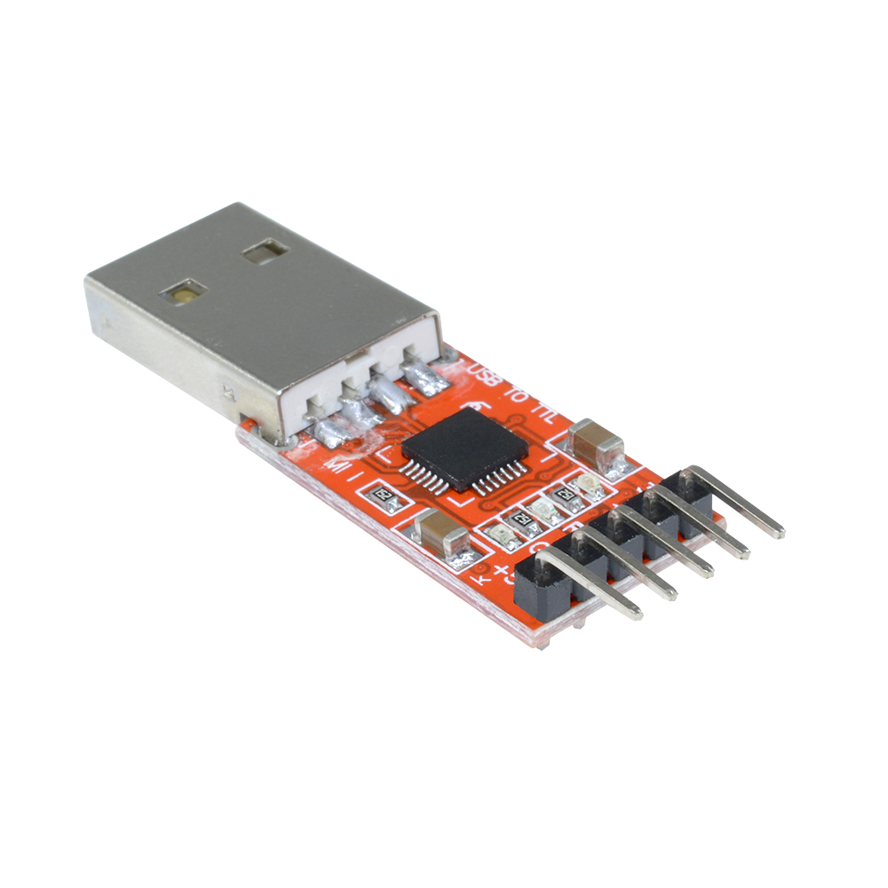 1//5//10PCS USB 2.0 to TTL UART 5PIN Module Serial Converter CP2102 PRGMR w// Cable