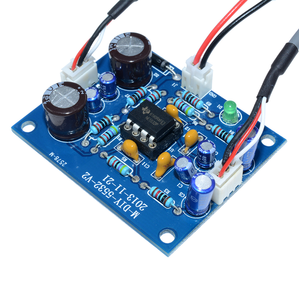 NE5532 MODULO PREAMPLIFICATORE OP AMP 2 canali DC 12-30V Board Stereo