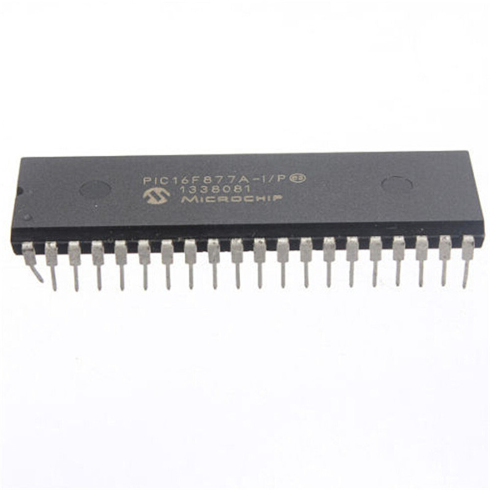 2Pcs PIC16F877A-I//P PIC16F877A 16F877A dip40 enhanced flash microcontrollers Fc