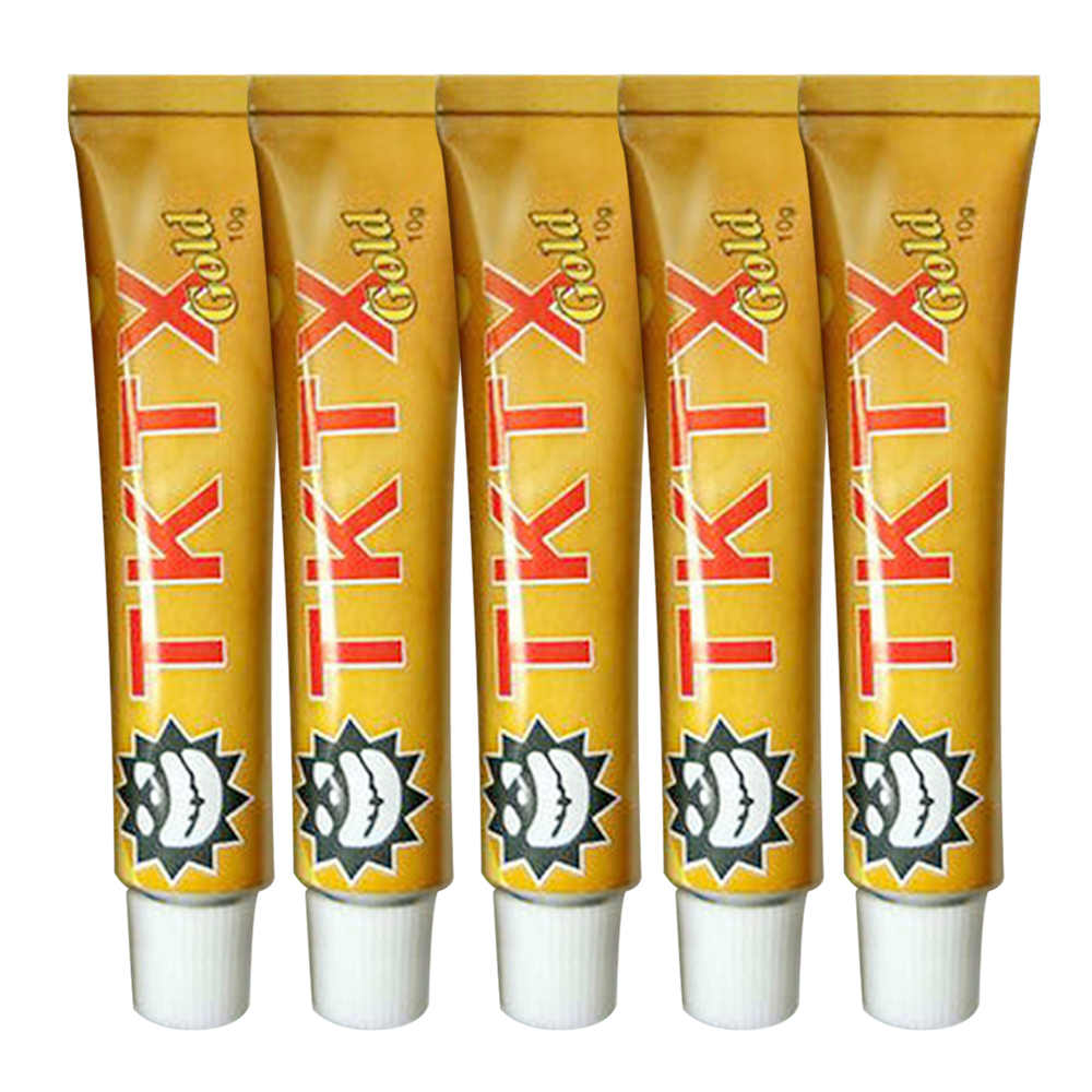 Gold 39.9% TKTX Numbing Tattoo Body Anesthetic Fast Numb Cream Semi