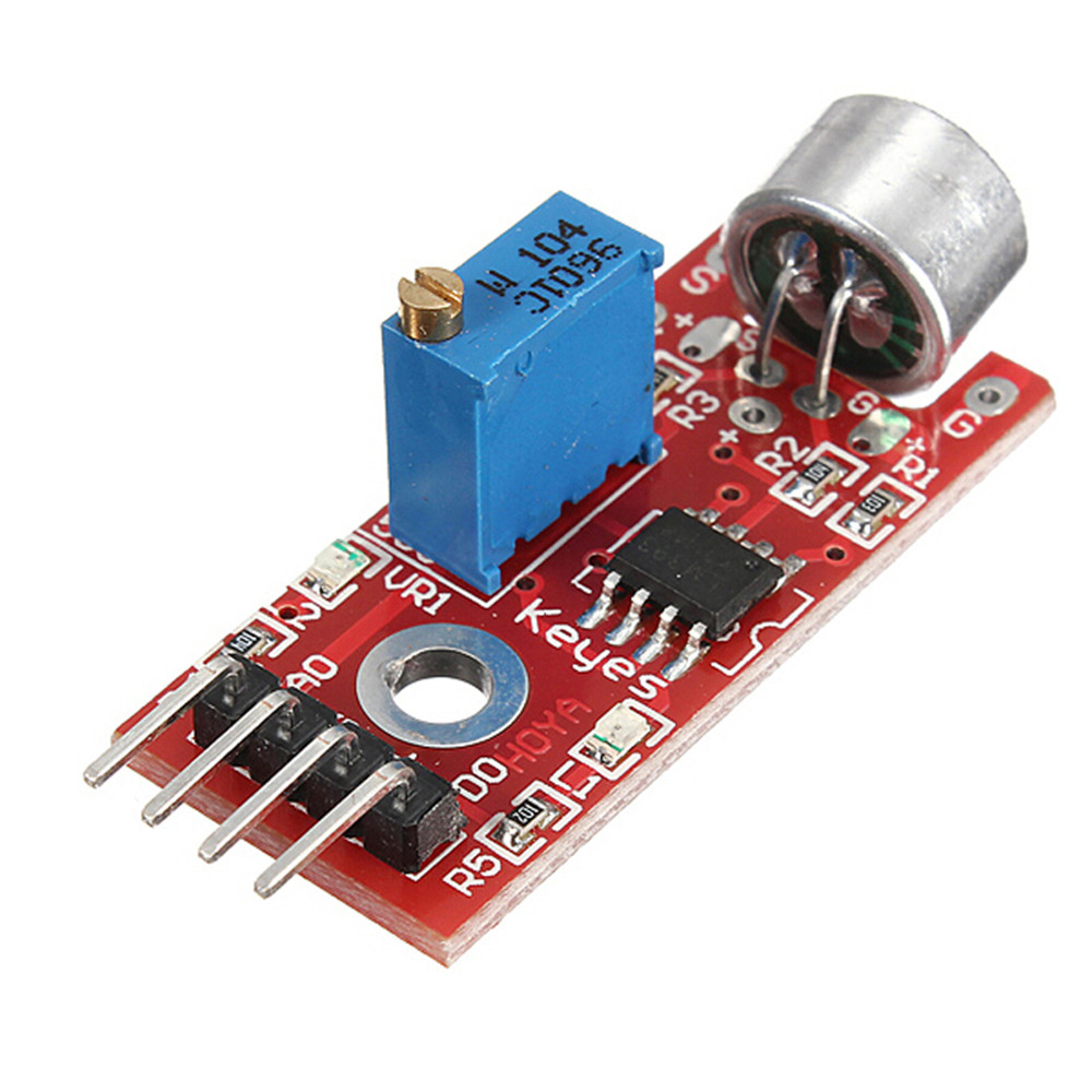 Microphone Sensor AVR PIC High Sensitivity Sound Detection Module For Arduino ES