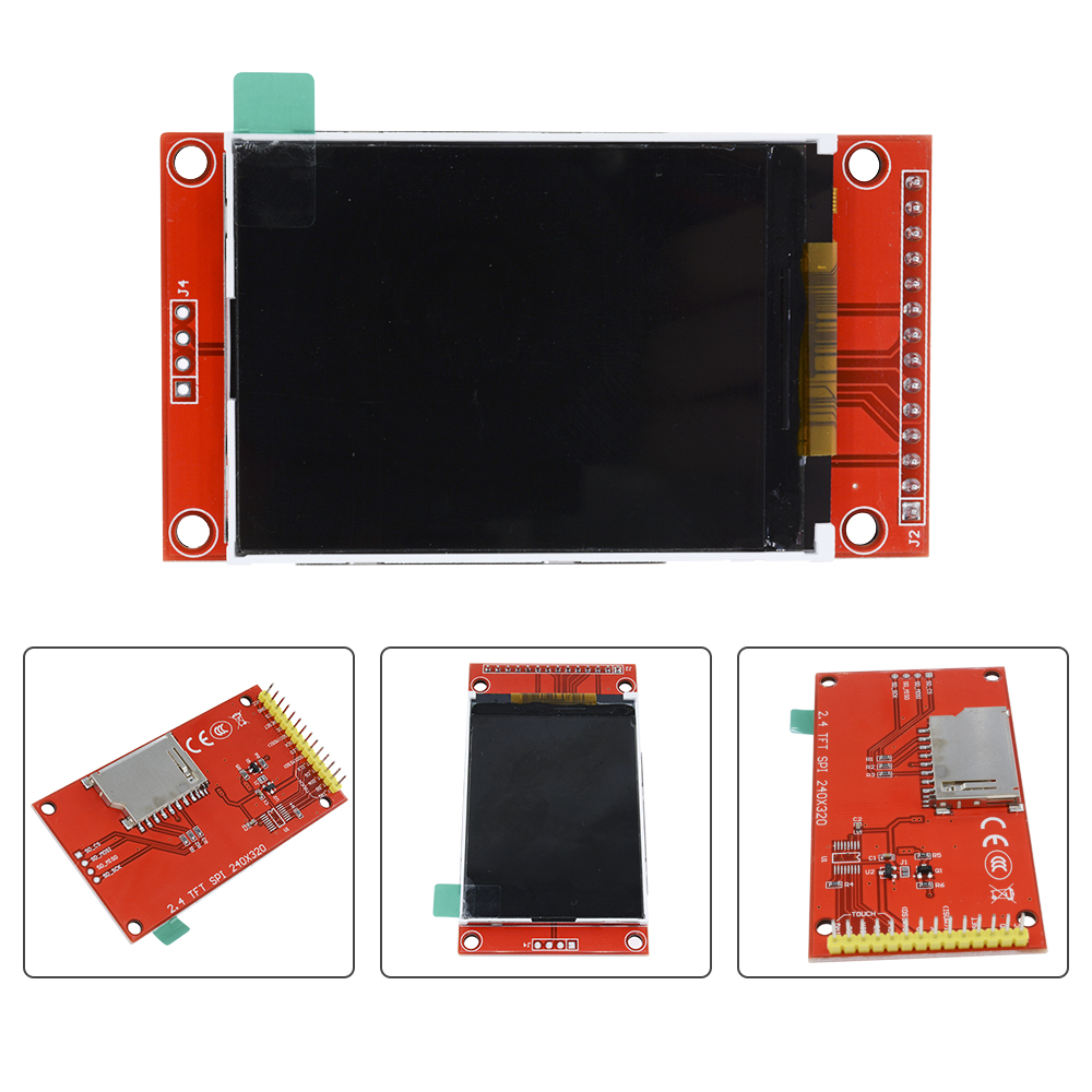 2.4/" 240x320 SPI TFT LCD Serial Port Module 3.3V PCB Adapter SD ILI9341