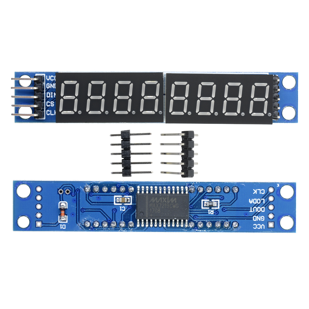 For Arduino Max7219 Led Dot Matrix 8 Digit Digital Tube Display Control New D Ebay 8974