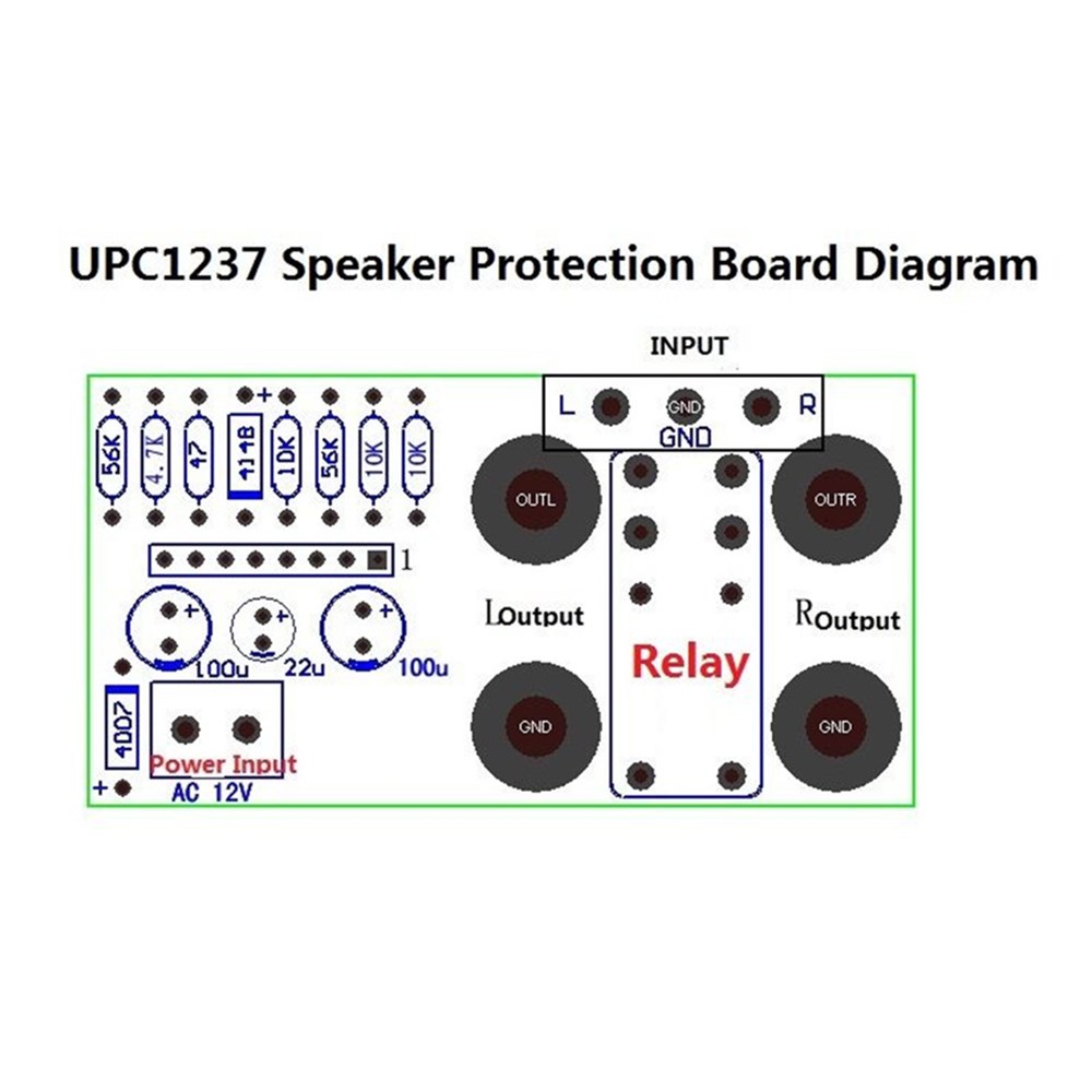 Upc1237ha схема подключения