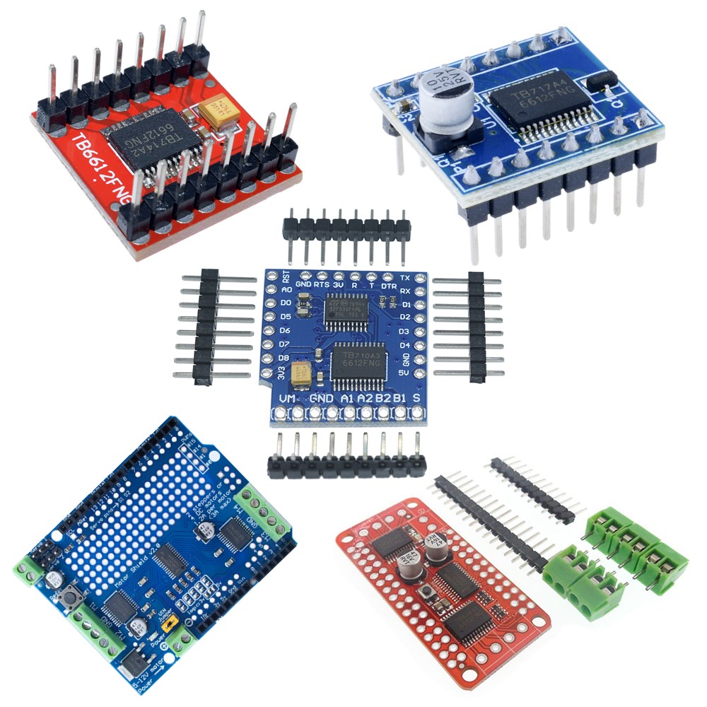 Tb6612 Tb6612fng I2c Dc Schrittmotor Wemos D1 Mini Dual Antworten L298n Fur Arduino Ebay