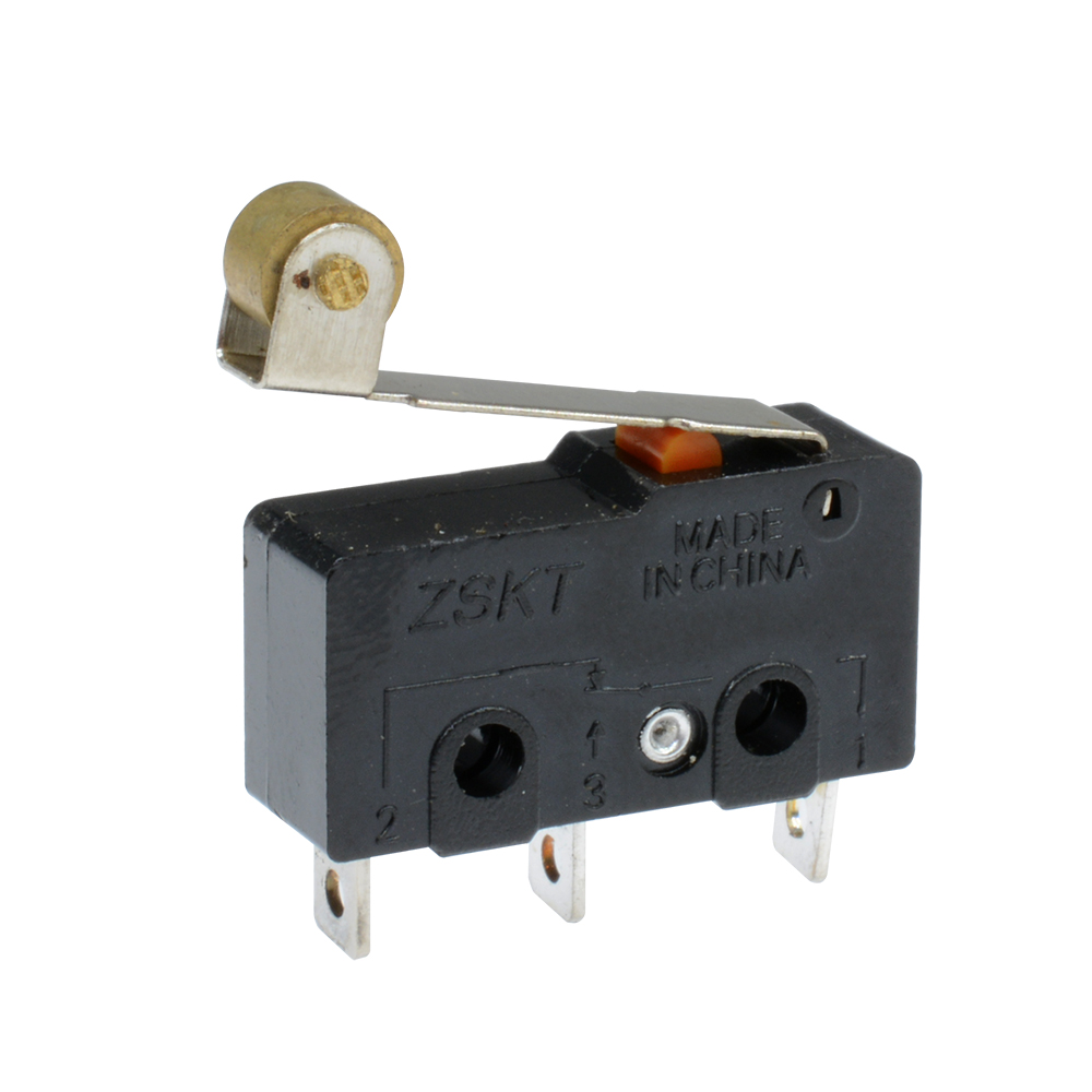 5PCS NEW Tact Switch KW11-3Z 5A 250V Microswitch Round Handle 3PIN