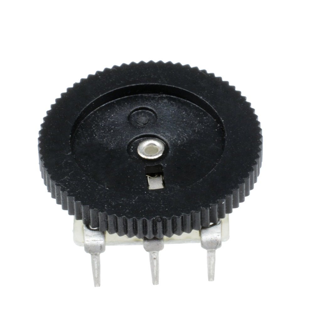 10PCS B103 10K Ohm 3Pin Single Linear Dial Wheel Potentiometer 16MM x
