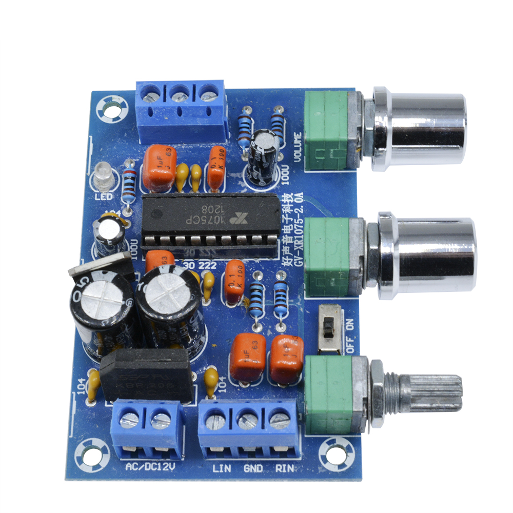 JINGERL NJM2150 BBE Preamplifier Board - Audio Verstärker Platine Für Besseren Klang