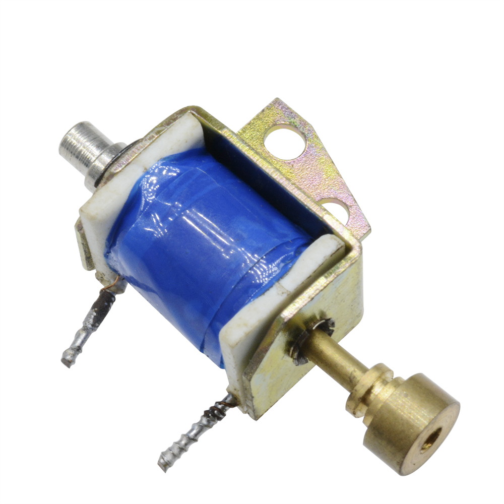 HCNE10416 DC12V Solenoid Push Pull Type Open Frame 10mm