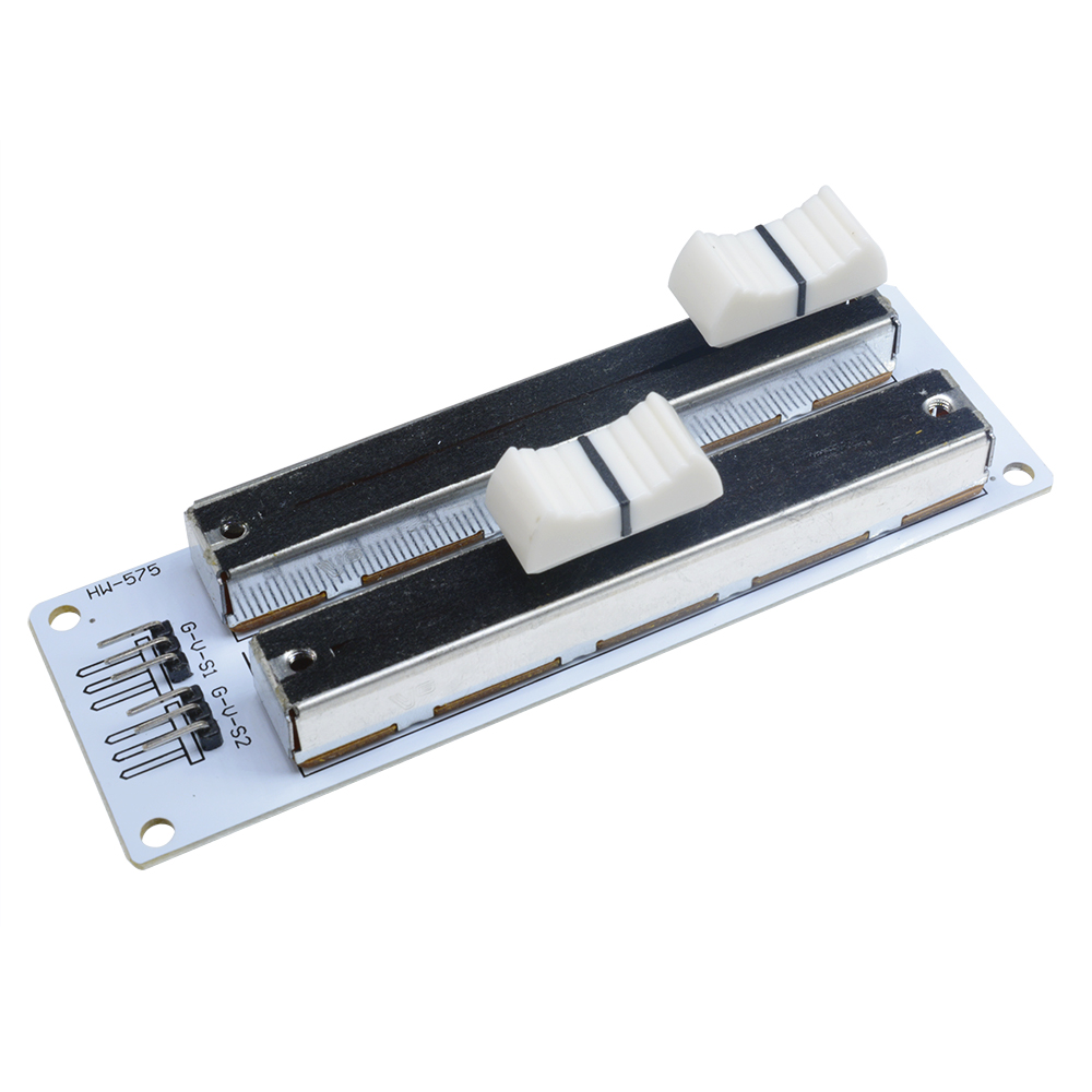 10K Single//Double Row Sliding Linear Potentiometer Simulation Electronic Module