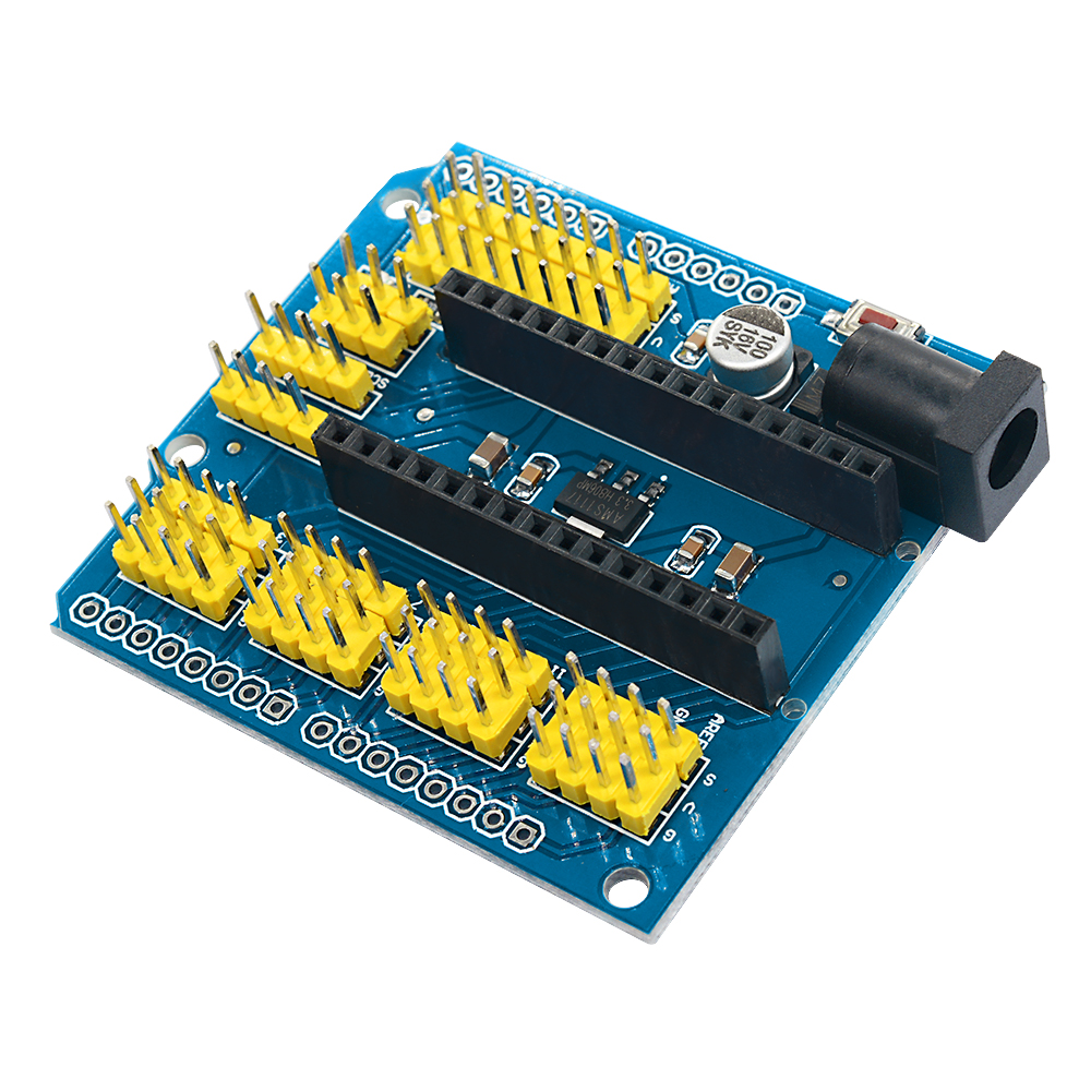 Nano I O Expansion Sensor Shield Module For Arduino Uno R3 Nano V30 D 611029134388 Ebay 8005