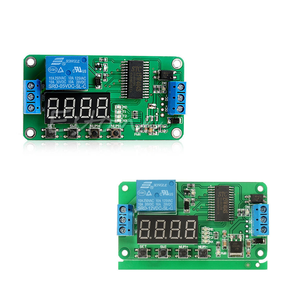 Multifunction Self-lock PLC Cycle Timer Module Delay Time Remote Switch LJ
