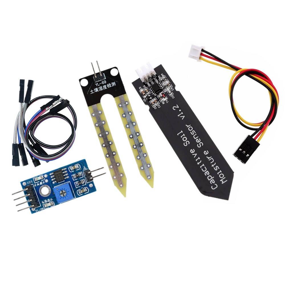 Analog Capacitive Soil Moisture Sensor V1.2 + Sensor Cable Corrosion
