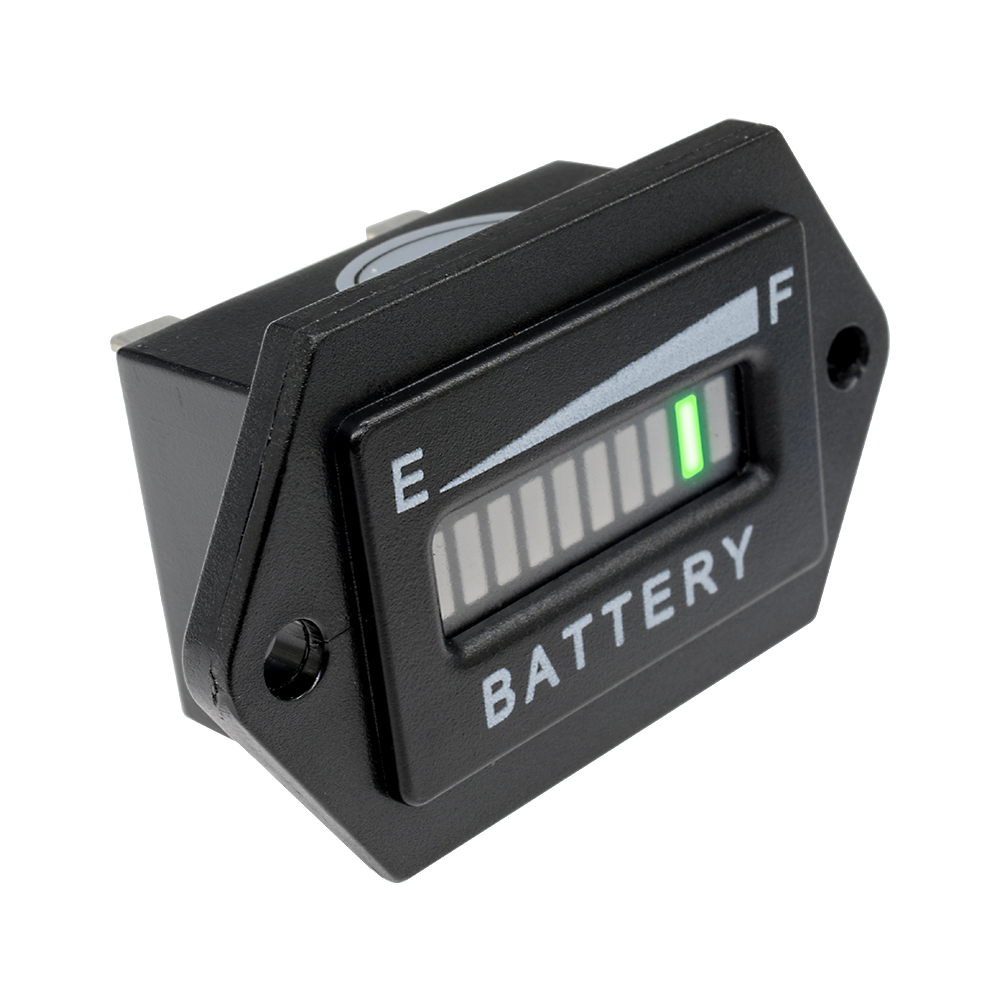 digital battery status indicator