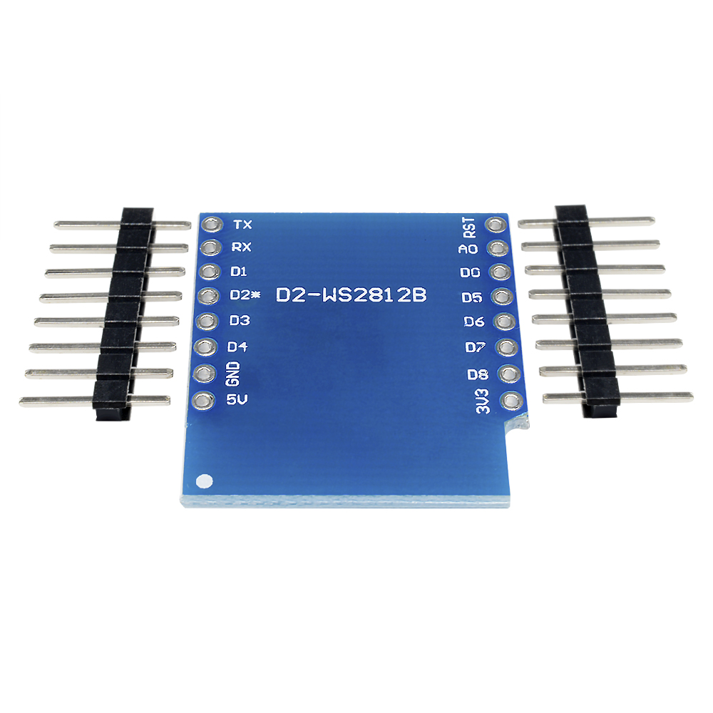 RGB LED Shield WS2812B Wemos D1 Mini ESP8266 For Arduino WS2812B Board ...