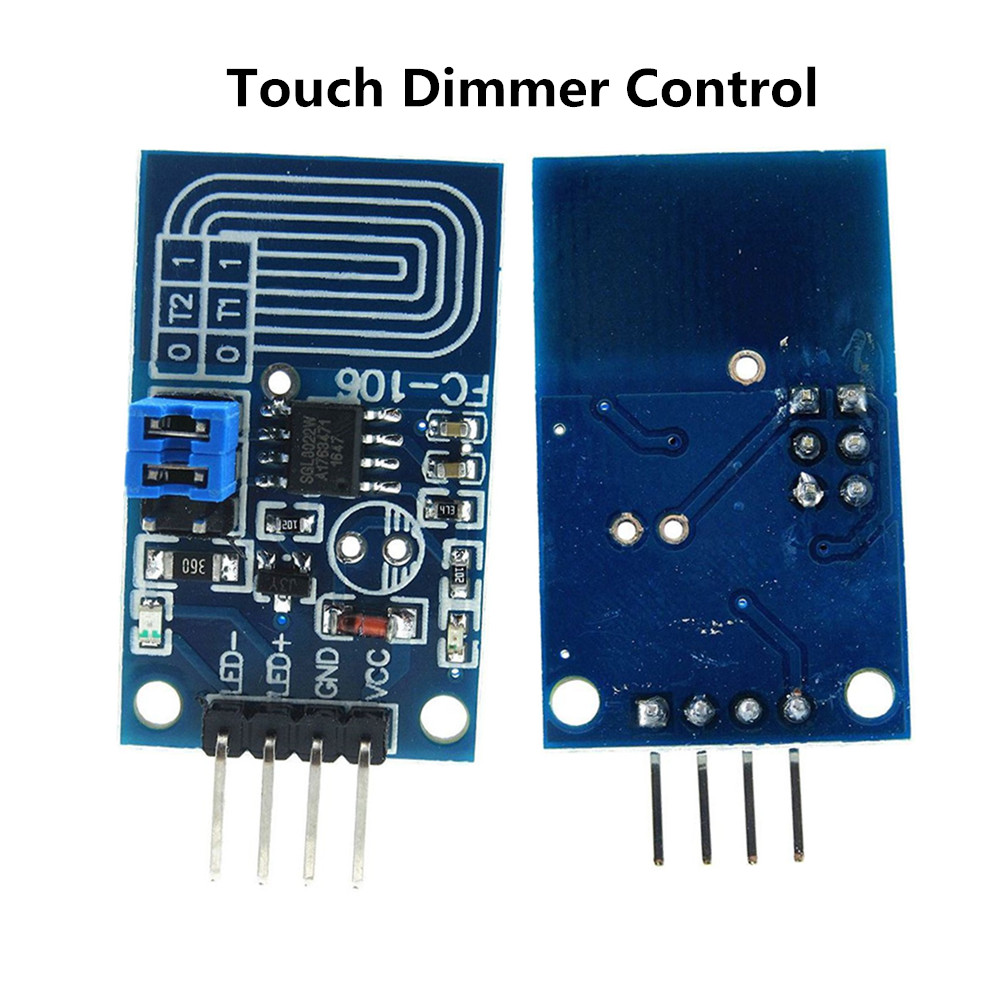 PWM-gestuurde LED-dimmer, Capacitieve Touch-dimmermodule 2,4-5V met