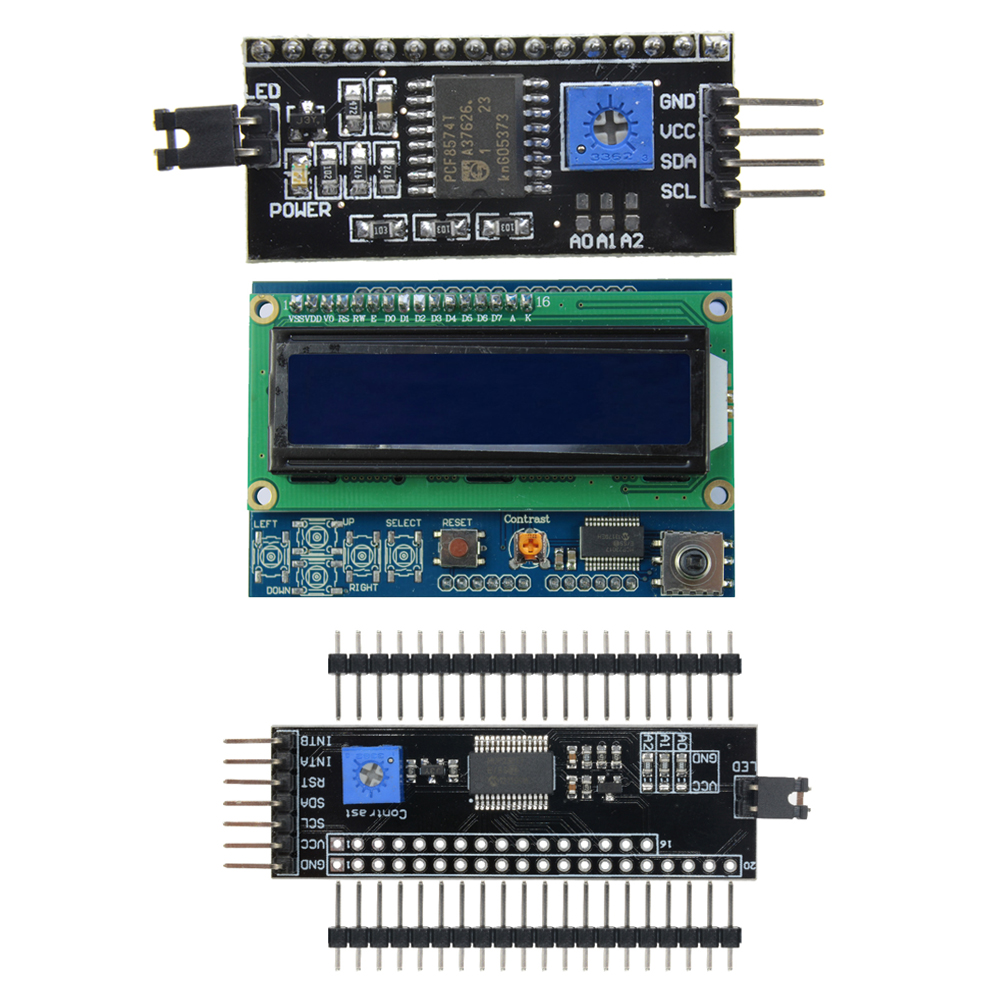 Serial IIC I2C Serial Interface Adapter Board for Arduino uno r3 1602 2004 LCD