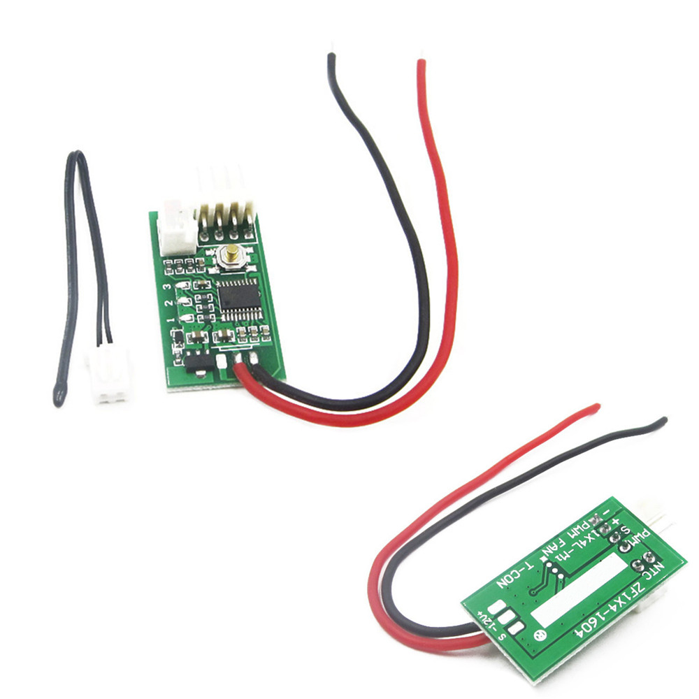Details About Dc 12v Pwm 4 Wire Fan Temperature Controller Speed Governor Board