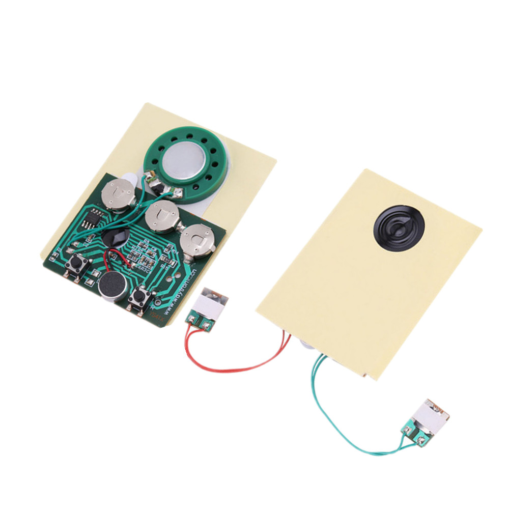 30s Sound Button Recordable Voice Speaker Module Music Box For Plush