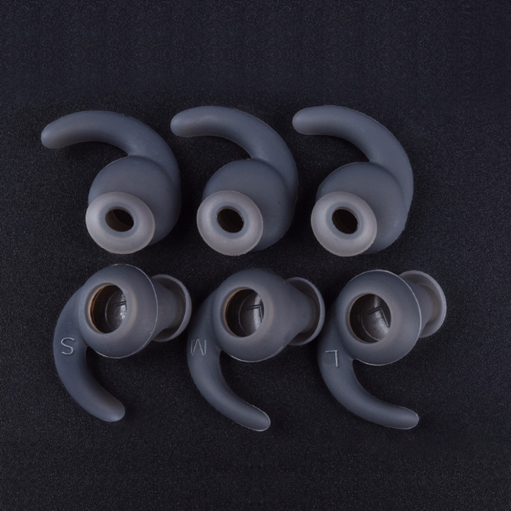 3Pairs Rubber Silicone Earpiece Inear Earphone Ear tips Earbuds