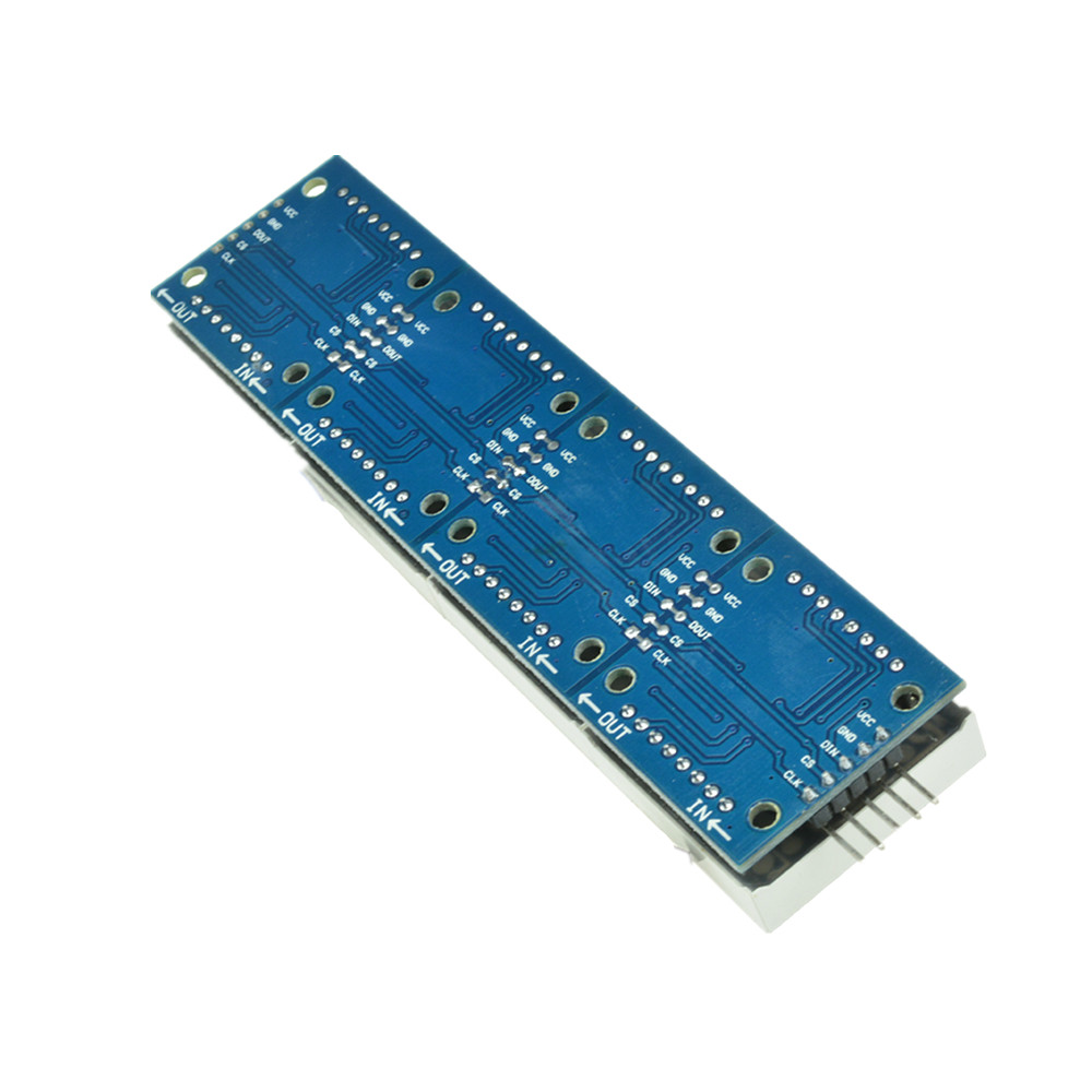 MAX7219 Dot Matrix Modul Mikrocontroller Modul Steuermodul Display Modul 4 In Einem Display Mit 5P Linie Für Arduino 502 MAX7219 Dot Matrix Modul Mikrocontroller Modul Steuermodul Display Modul 4 In Einem Display Mit 5P Linie Für Arduino 502