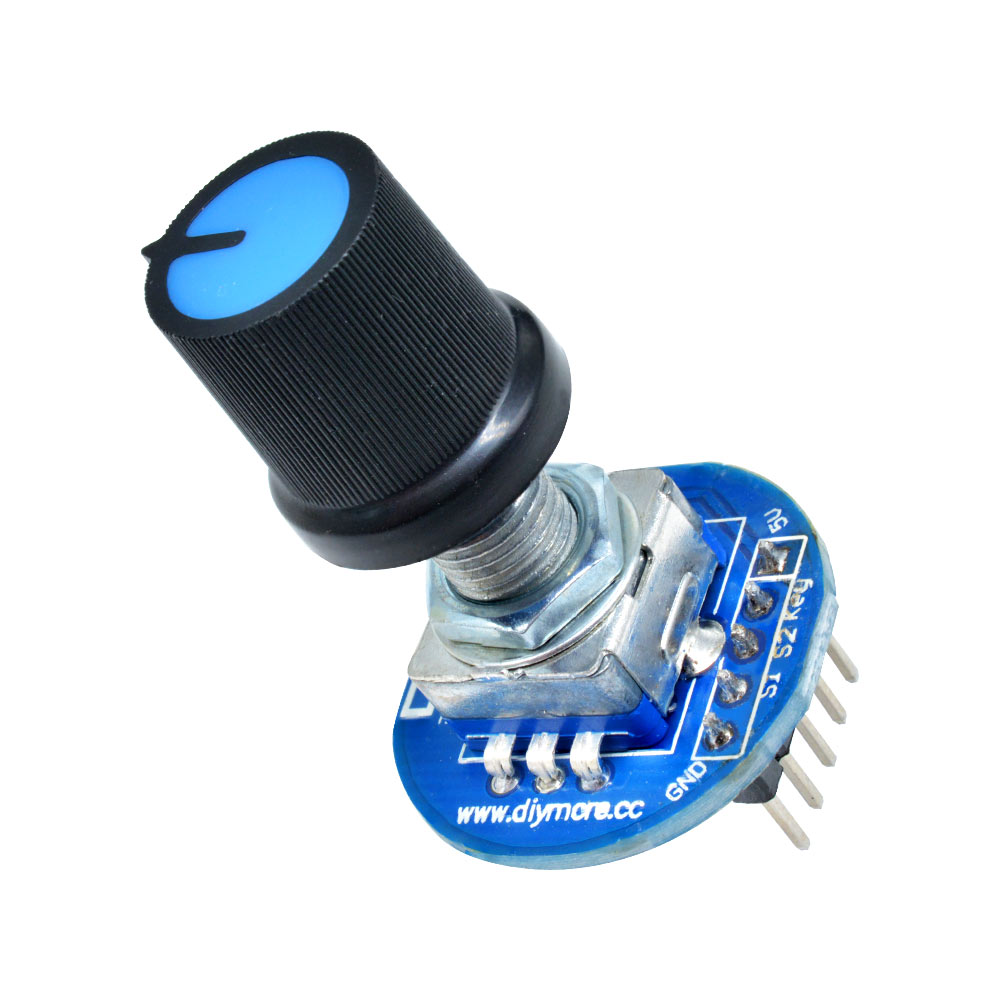 2pcs Rotary Encoder Module Rotating Potentiometer Knob Cap Digital