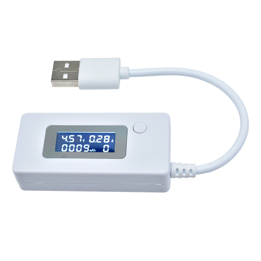 USB Load Resistors Mobile Power Module LCD Voltage Current Tester Monitor AS