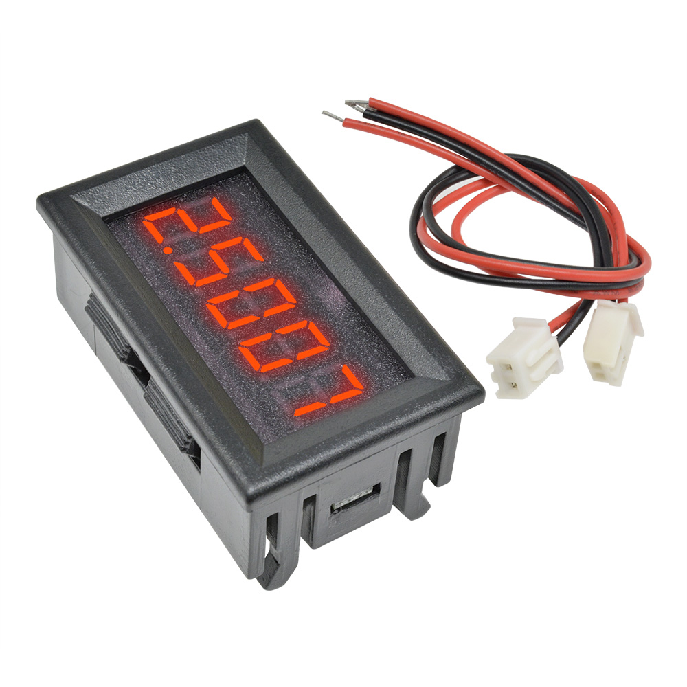 5Pcs Red Led 5 Digit Dc 0-4.3000-33.000V Digital Voltmeter Voltage Meter New ve